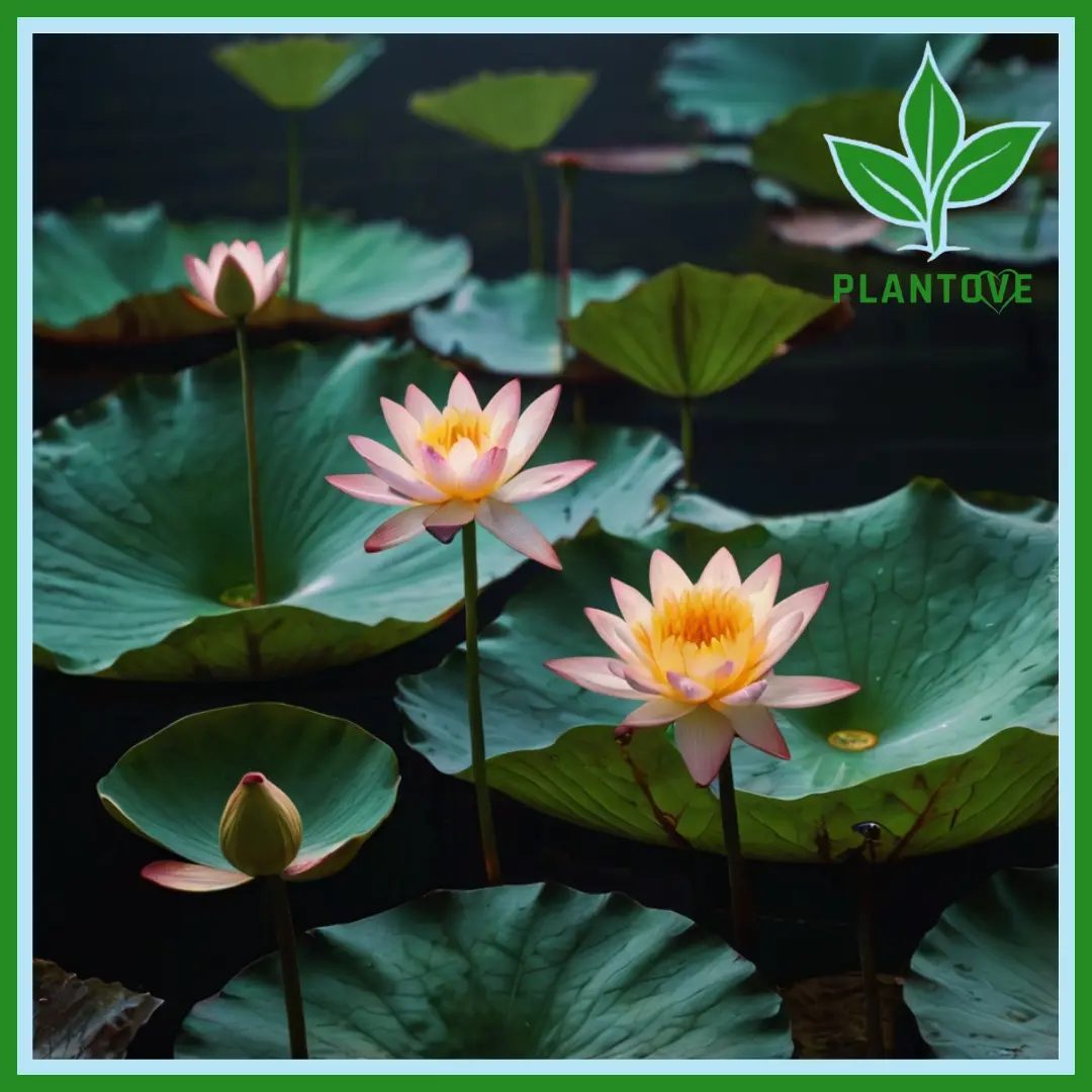 7 Leaf Lotus Plant indoors