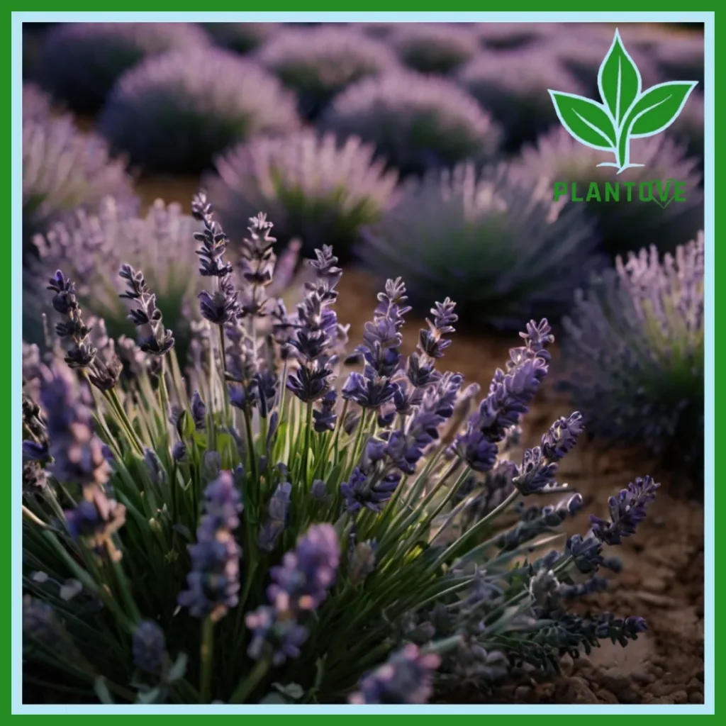 Lavender plants 