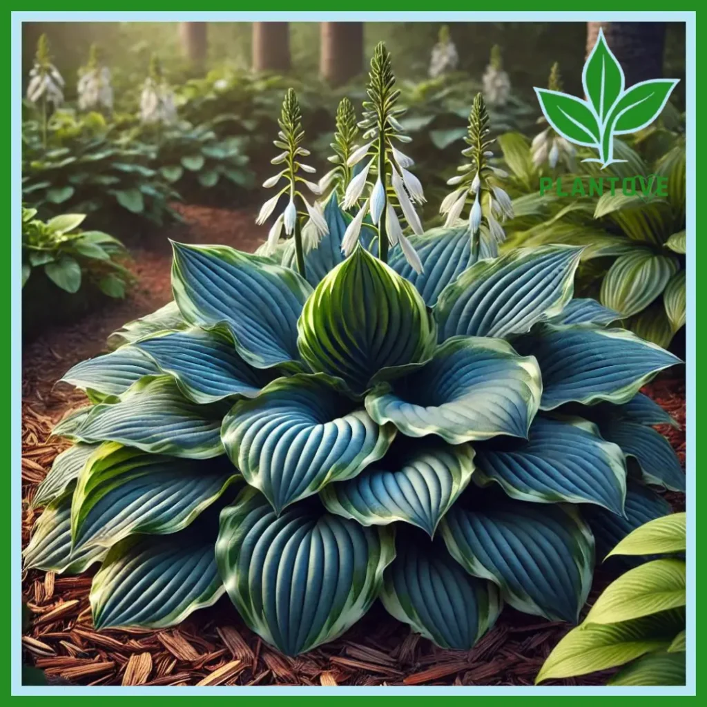 Hosta Blue Angel plant