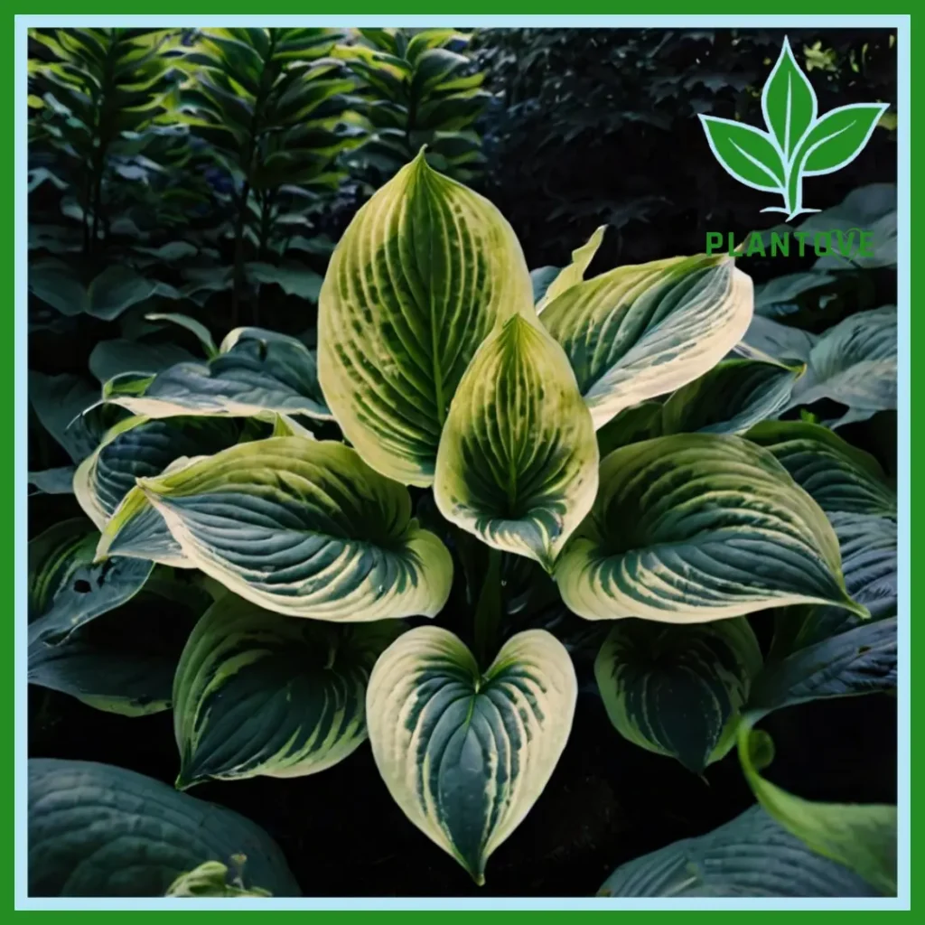 hosta plant ( Hosta patriot)